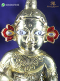 Pushp Mukha Meenakari Karnphool | Radha Raman Shringar