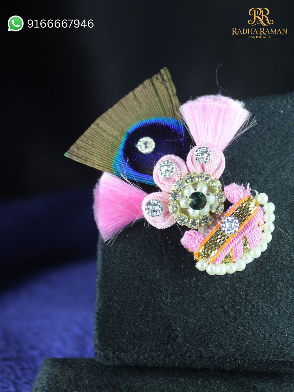 laddu gopal resham paag