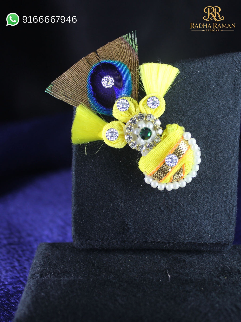 laddu gopal resham paag