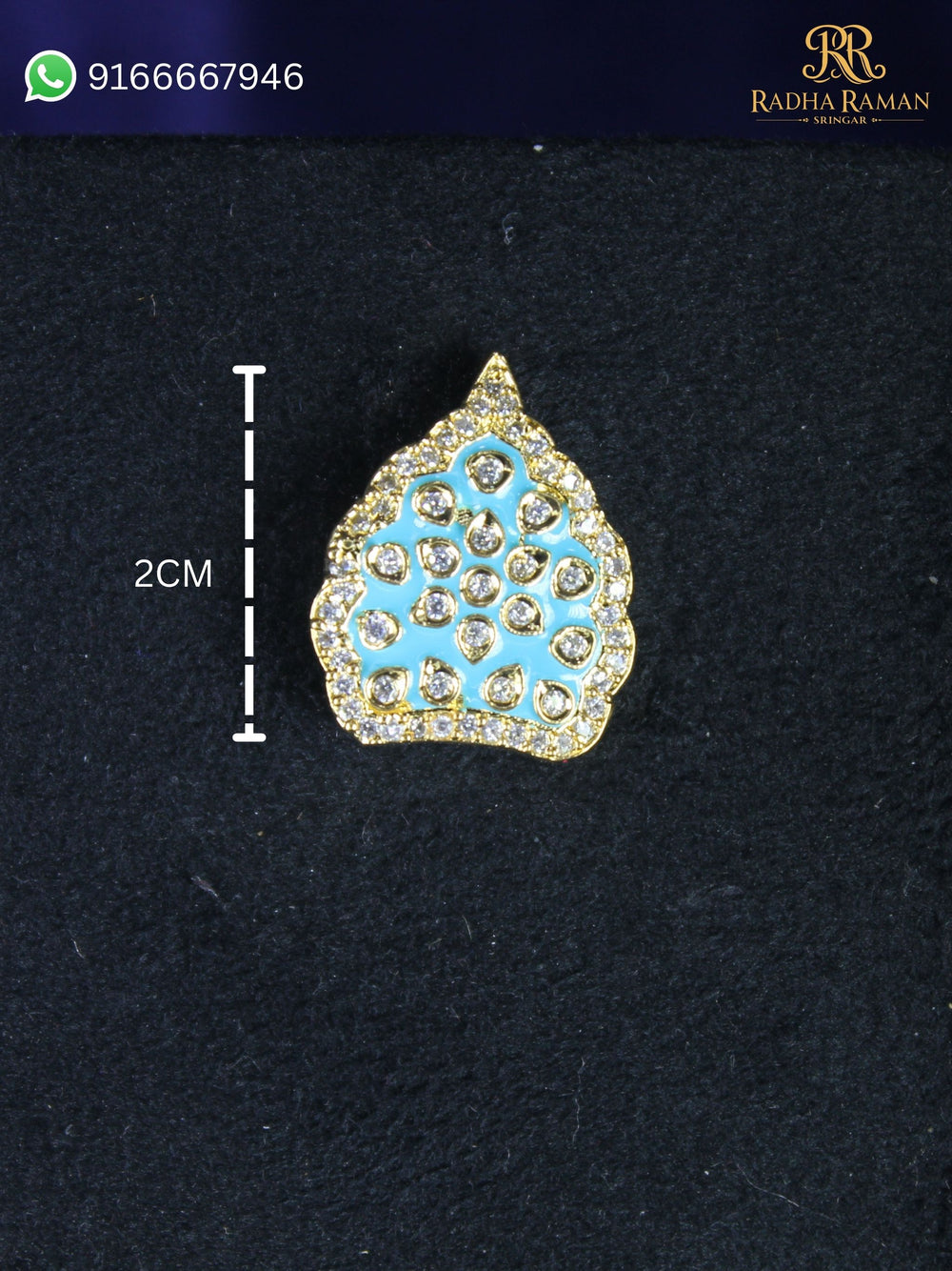 Laddu gopal meenakari tipara
