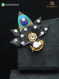 Peacock feather paag for Laddu Gopal