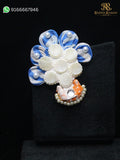 Shri Hari Pushp Paag | Handcrafted Flower Crown | Radha Raman Shringar | Multiple Shades
