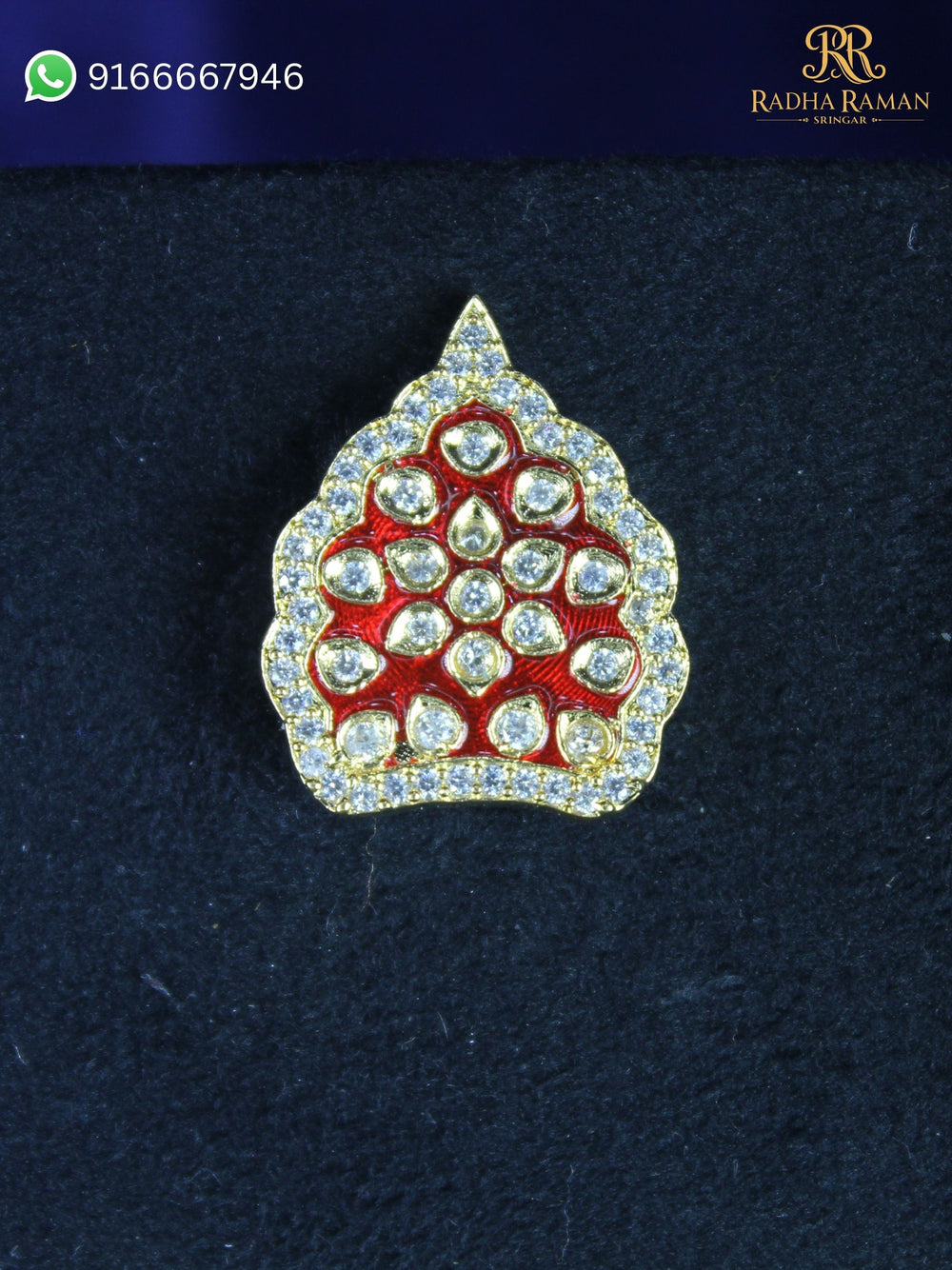 Laddu gopal meenakari tipara