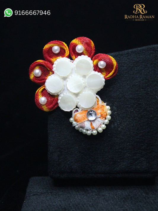Buy Radha Raman paag with pearl beads online India