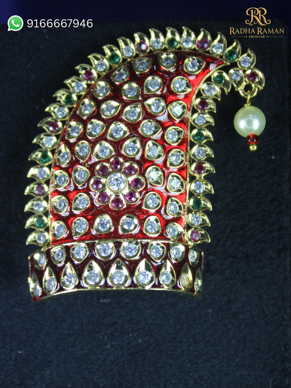 Laddu gopal tipara shringar