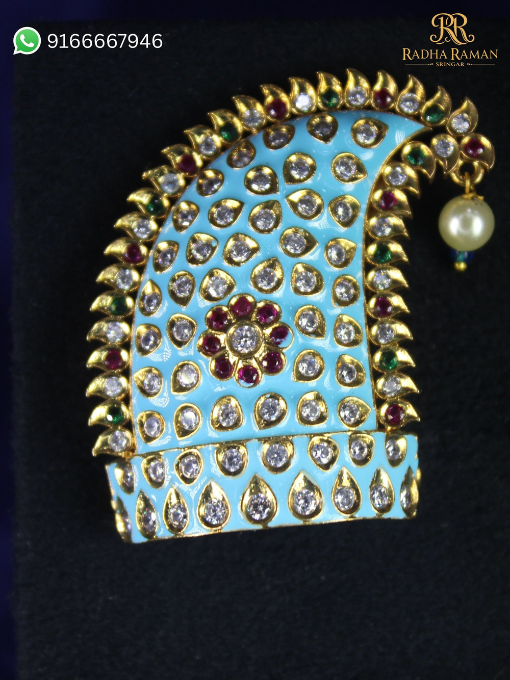 Laddu gopal tipara shringar