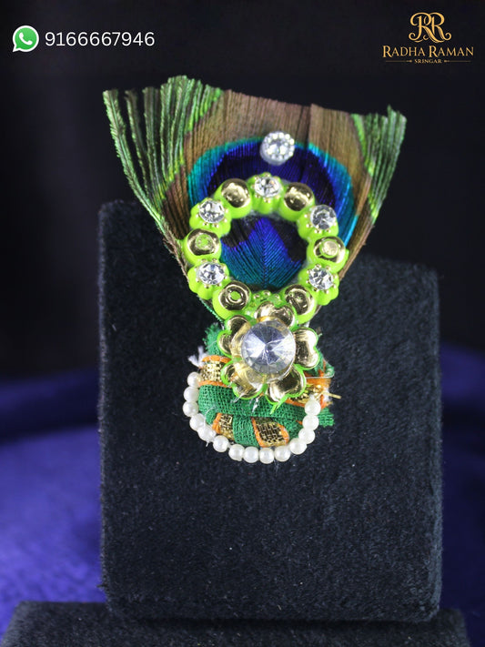 Laddu gopal holi mastak shringar