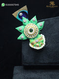 Kundan mastak shringar Laddu Gopal