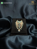 Raj Shringar Hasli Haar for Thakurji | Elegant Devotional Necklace (6.5 cm)