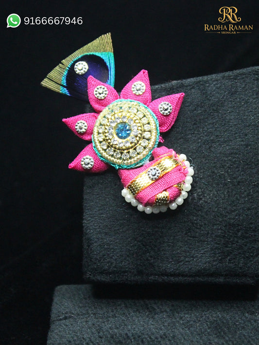 Kundan mastak shringar Laddu Gopal