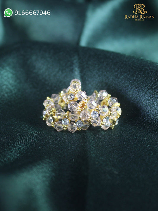 Mani Shri Hast Charan Shringar – Divine Crystal Ornament for Thakurji