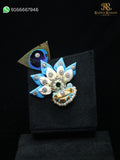 Handcrafted kali paag for Radha Raman ji online