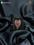 Raj Shringar Hasli Haar for Thakurji | Elegant Devotional Necklace (6.5 cm)