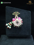 Mor Pankh Moti Paag – Elegant Pearl Mukut for Laddu Gopal