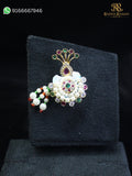 Mor Pankh Moti Paag – Elegant Pearl Mukut for Laddu Gopal