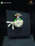 Mor Pankh Moti Paag – Elegant Pearl Mukut for Laddu Gopal