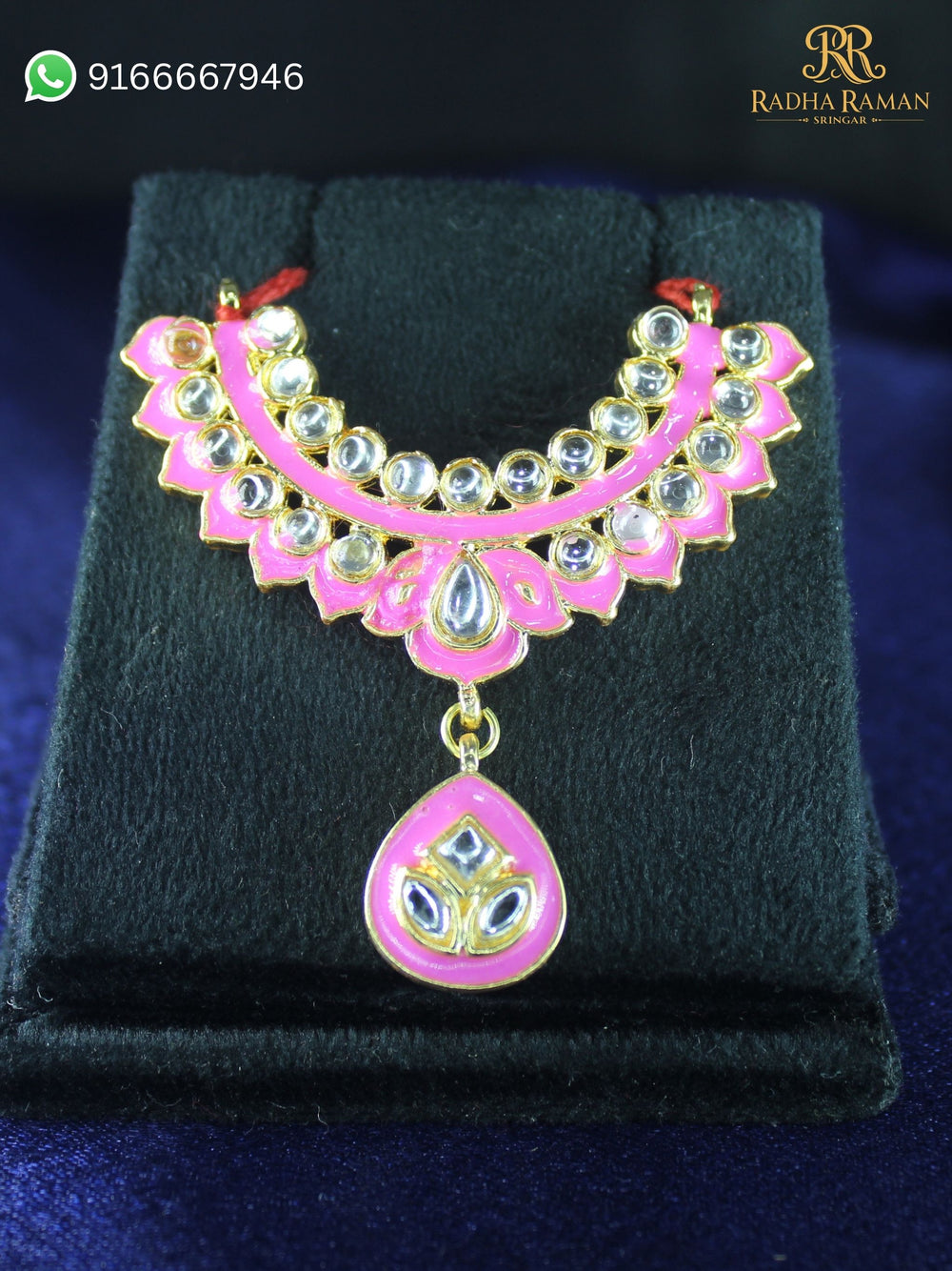 Laddu gopal haar shringar