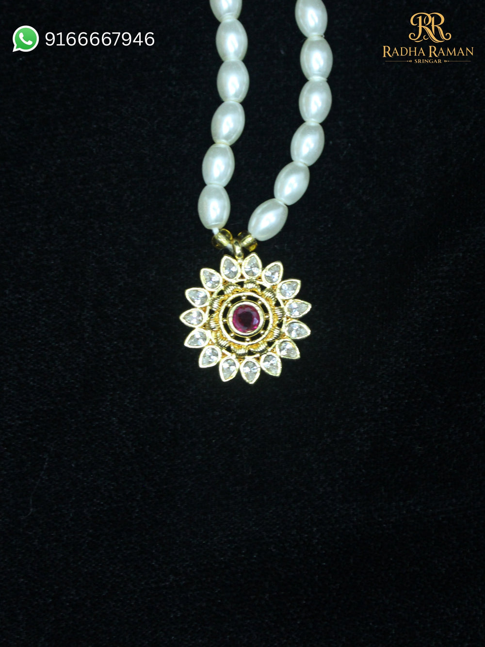 laddu gopal pearl mala