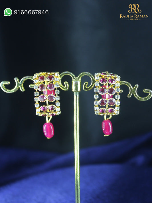 earrings for Laddu Gopal and Radha Raman Ji