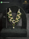 Brij Milma Shringar Haar for Thakurji (5 CM) | Kundan Pearl Traditional Haar