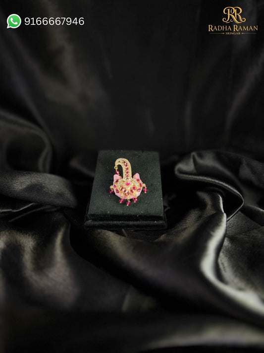 Madhav Pearl Kalgi for Thakurji – Radha Raman Shringar