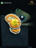Laddu Gopal Peacock Feather Paag Shringar