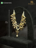 Brij Milma Shringar Haar for Thakurji (5 CM) | Kundan Pearl Traditional Haar