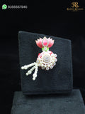 Kamal Moti Paag – Lotus-Inspired Pearl Mukut for Laddu Gopal