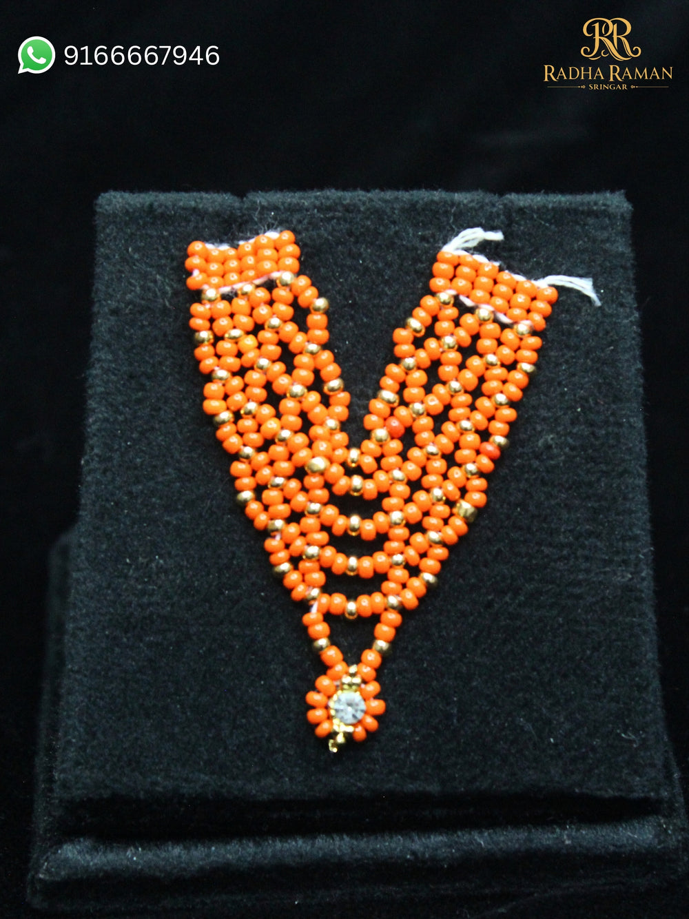 Laddu Gopal Pearl Mala Shringar Haar