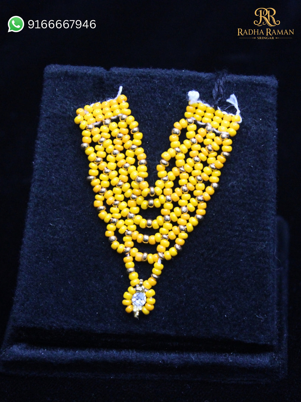 Laddu Gopal Pearl Mala Shringar Haar