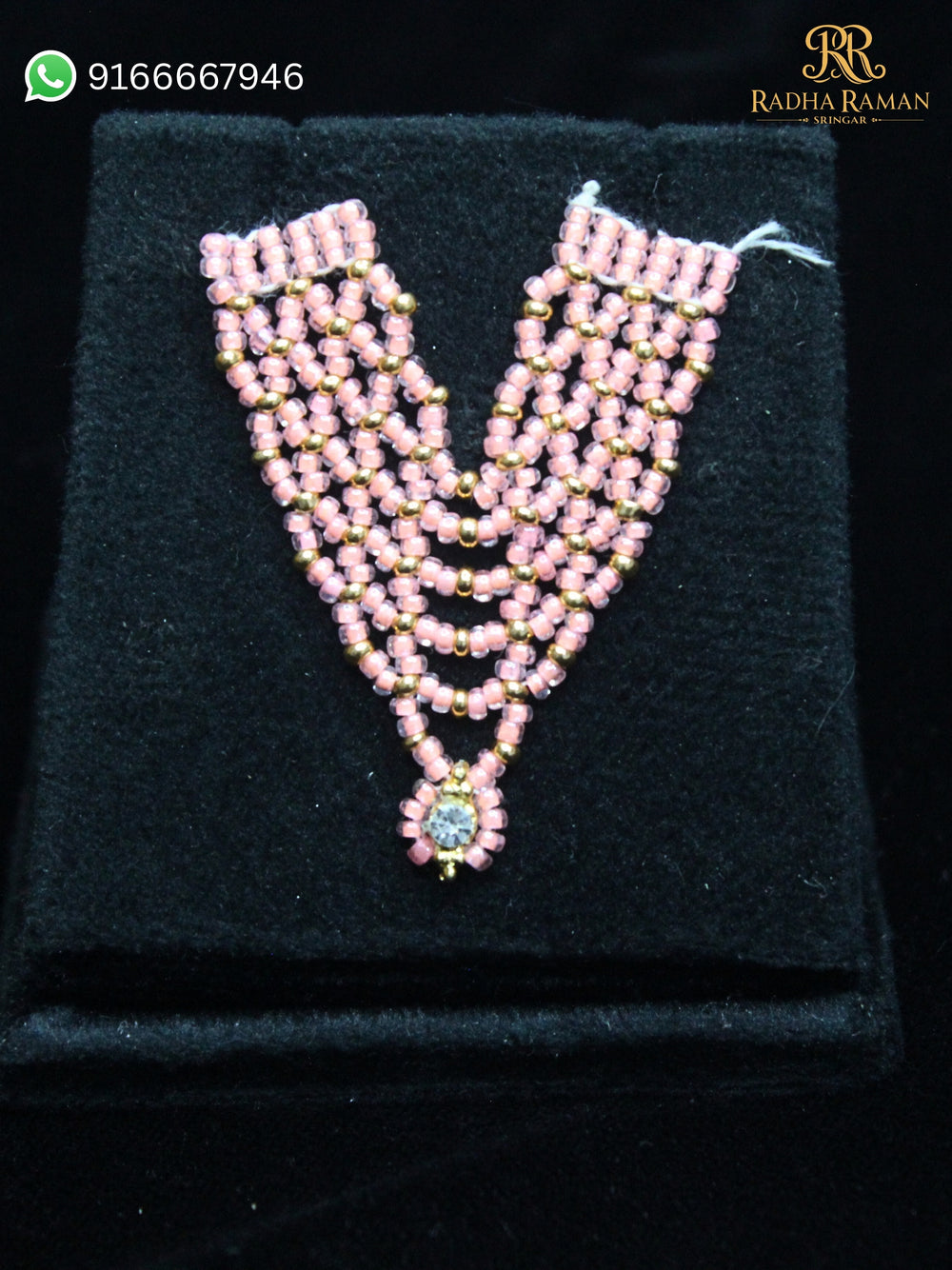 Laddu Gopal Pearl Mala Shringar Haar