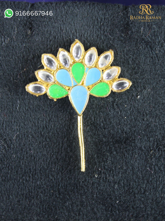 Kanha ji Meenakari kalgi