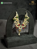 Brij Milma Shringar Haar for Thakurji (5 CM) | Kundan Pearl Traditional Haar