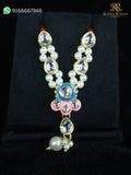Haar for Laddu Gopal Ji with kundan and pearl design