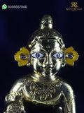 Pushp Mukha Meenakari Karnphool | Radha Raman Shringar