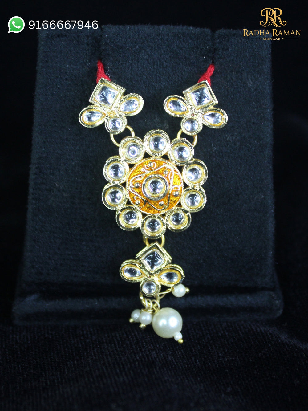 laddu gopal kundan haar