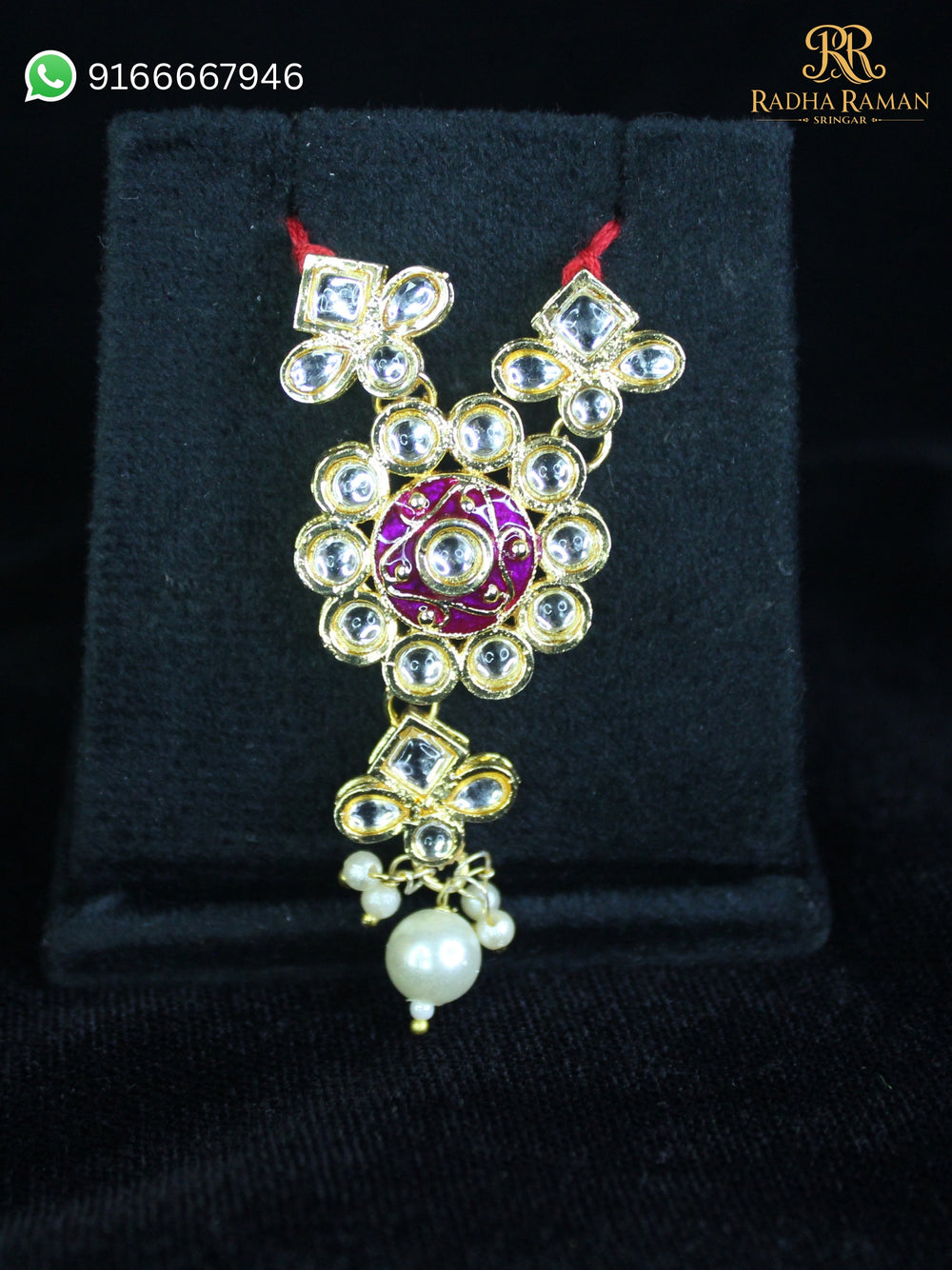 laddu gopal kundan haar
