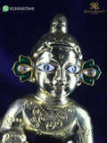 Pushp Mukha Meenakari Karnphool | Radha Raman Shringar