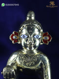 Pushp Mukha Meenakari Karnphool | Radha Raman Shringar