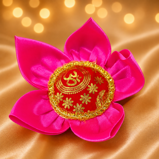 Kamal Aasan — Traditional Lotus Seat for Thakur Ji Shringar