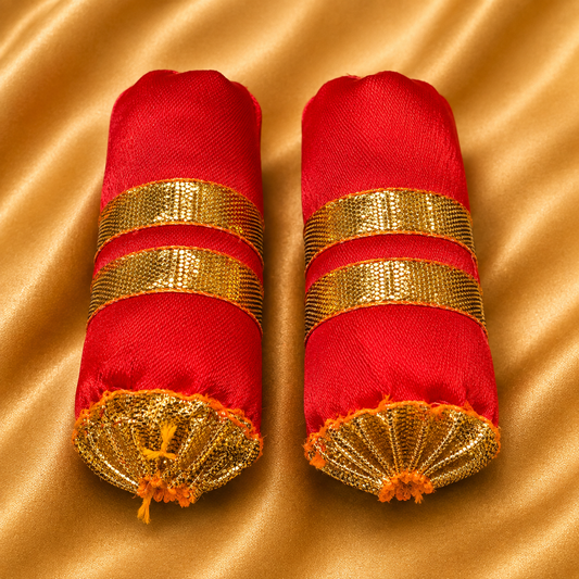 Premium Masand for Thakur Ji — Traditional Cushioned Backrest for Seva