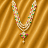 Thakur Ji Chauki Mala — Divine Decorative Mala for Mandir Shringar | 5.5 CM HEIGHT