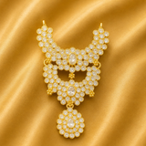 AD Royal Multi-Layered Haar — Grand Sparkling Shringar for Thakur Ji | 6 CM HEIGHT