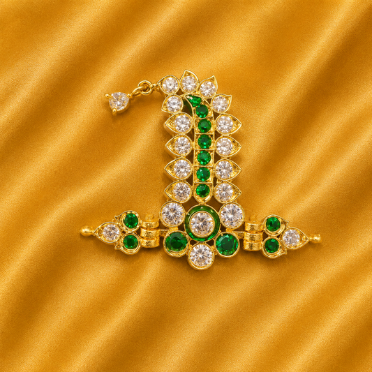 Royal AD Sirpech – Exquisite Royal Head Ornament for Thakur Ji