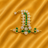 Royal AD Sirpech – Exquisite Royal Head Ornament for Thakur Ji