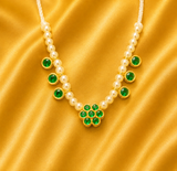 AD Gop Mala — Premium American Diamond Mala for Thakur Ji Shringar | 3 CM