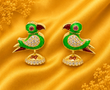 Premium AD Popat — Elegant Parrot Single Piece | 2CM HEIGHT