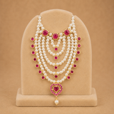 Shyam Prem Pearl Haar Shringar for Laddu