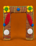 Khas Pithika for Thakur Ji – Natural Vetiver Cooling Seat for Summer Shringar & Seva | 20 CM - 18 CM