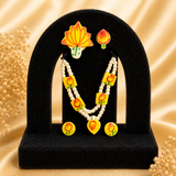 Real Seep Jewellery for Thakur Ji – Summer Special Natural Shell Shringar Set | 5 cm